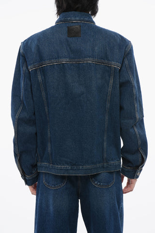 Giubbotto In Jeans Con Dettagli Zip