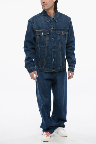 Giubbotto In Jeans Con Dettagli Zip