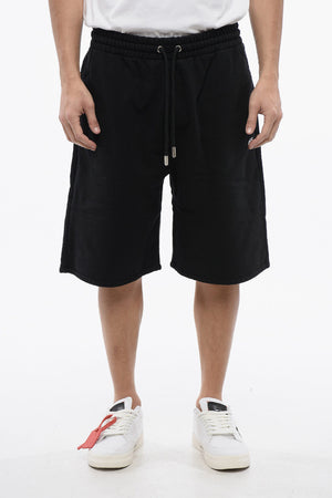 스케이트핏 자수 브러시드 코튼 조거 쇼츠