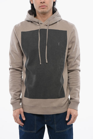 Cotton LOBKE Hoodie with Maxi Frontal Print