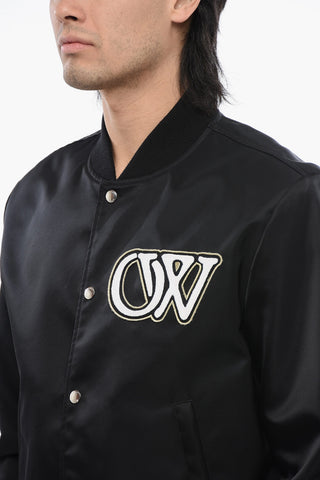 Embroidered VARSITY Nylon Bomber