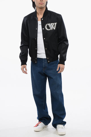 Embroidered VARSITY Nylon Bomber