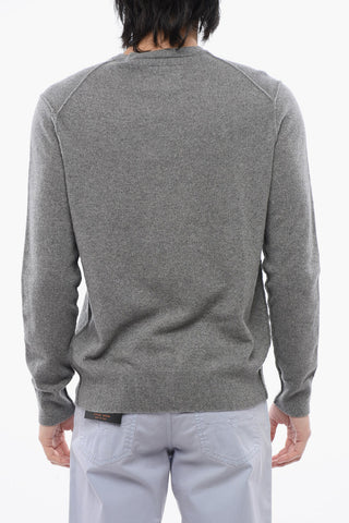 Cashmere and Wool FINN Crew-neck Sweater