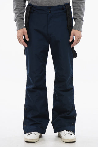 Ski Pants With Suspenders and Ankle Buttons