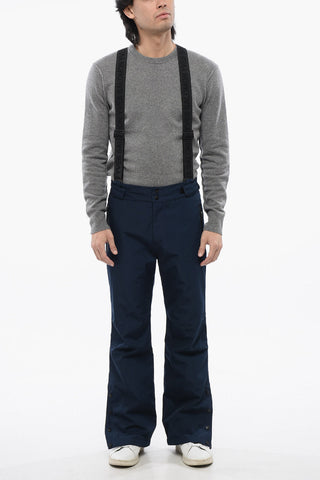 Ski Pants With Suspenders and Ankle Buttons