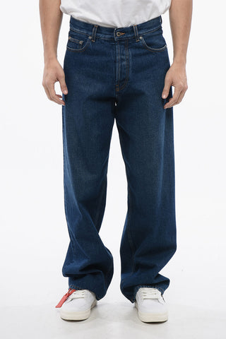 Loose-Fit-Jeans mit mittlerer Waschung