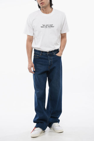Loose-Fit-Jeans mit mittlerer Waschung