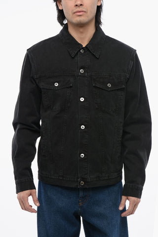 Giubbotto In Jeans VARSITY Ricamato