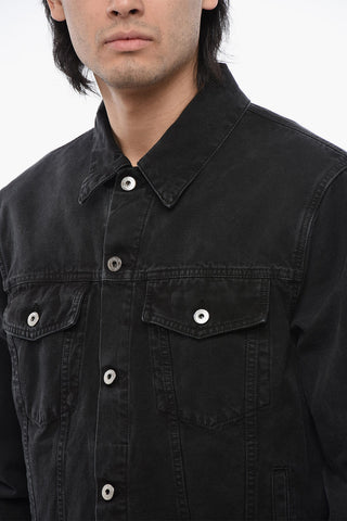 Giubbotto In Jeans VARSITY Ricamato