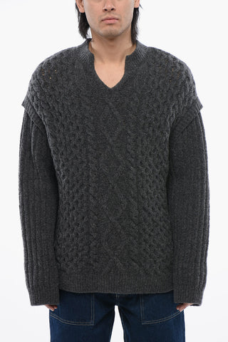 Ovrsized Merinos Wool CELSO Crew-neck Sweater