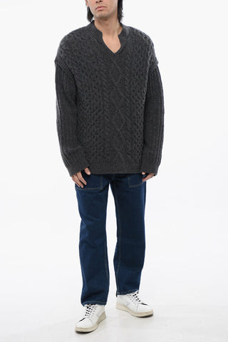 Ovrsized Merinos Wool CELSO Crew-neck Sweater