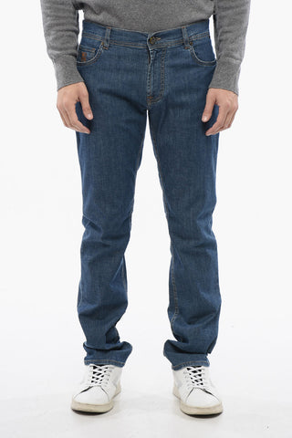 ID Stretch Cotton Regular Fit Denims 17 cm