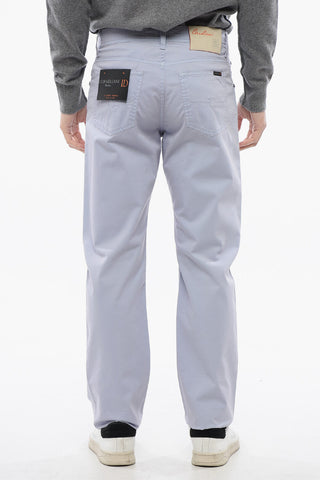 ID Pantaloni 5 Tasche in Cotone Stretch con Passanti