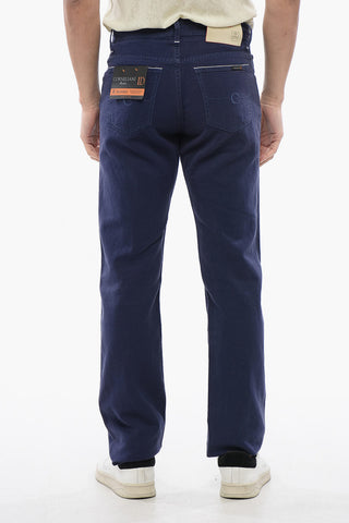 ID Stretch Cotton Regular Fit Denims 19 cm