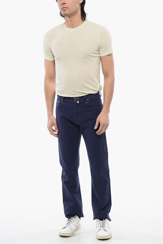 ID Stretch Cotton Regular Fit Denims 19 cm