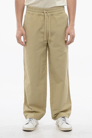 Straight Leg Cotton and Linen HANBURY Pants