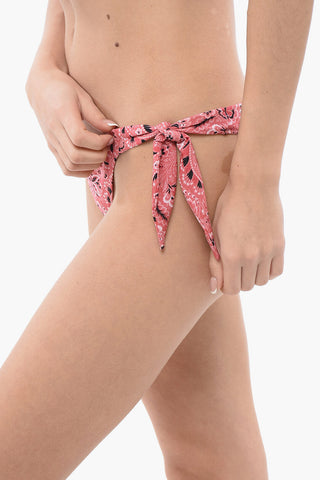 Set Bikini a Triangolo con Motivo Paisley