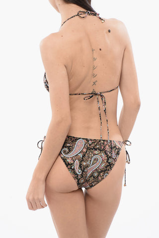 Floral-printed Bikini Set