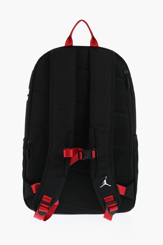 AIR JORDAN Solid Color PATROL Backpack with Contrast Logo