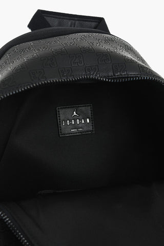 JORDAN Rucksack mit Logo und Monogramm-Motiv