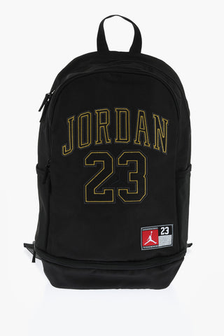 JORDAN Multi-Pocket Backpack with Patch Logo
