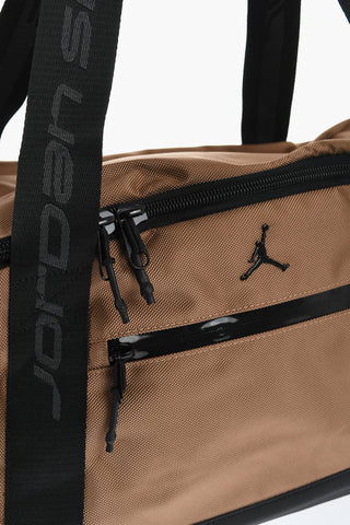AIR JORDAN Two-Tone Duffle Bag with Removable Shoulder Strap