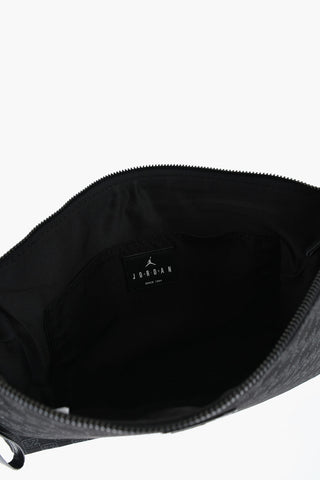 AIR JORDAN Solid Color Clutch with All-Over Monogram