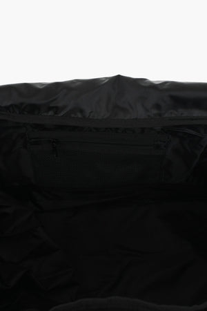AIR JORDAN Solid-Color Duffel Bag with Printed Logo