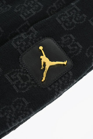 Set Beanie und Handschuhe mit All-Over-Logo