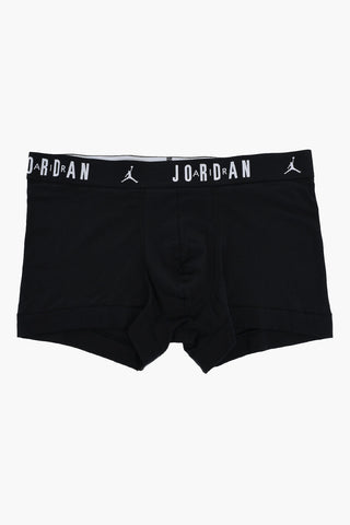 AIR JORDAN Set 3 Paia di Boxer in Cotone Stretch a Tinta Unita