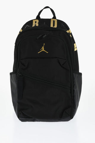 JORDAN Multipocket Backpack with Contrasting Logo