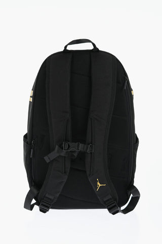 Multipocket Backpack with Contrasting Logo