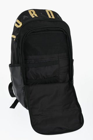JORDAN Multipocket Backpack with Contrasting Logo