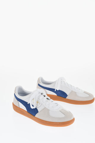 Sneakers Basse PALERMO In Pelle e Suede Tricolore