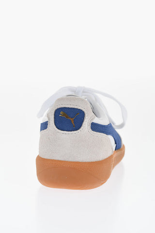 Sneakers Basse PALERMO In Pelle e Suede Tricolore