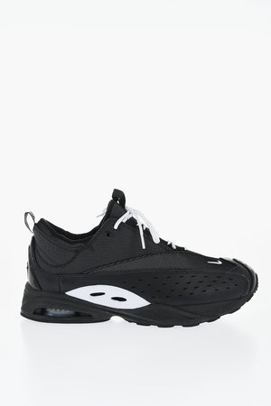 Fabric and Leather Low Sneakers AIR ZOOM DRIVE with Contrasting Details