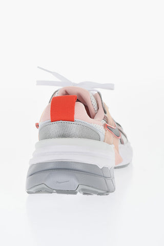 Low Mesh Sneakers V2K RUN with Metallic Vegan Leather Trims