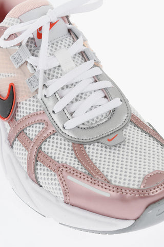 Low Mesh Sneakers V2K RUN with Metallic Vegan Leather Trims