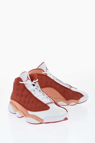 AIR JORDAN Sneakers Alte 13 RETRO in Pelle Vegan e Tessuto 