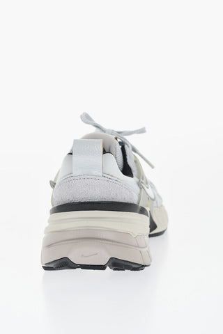 Mesh V2K RUN Low Top Sneakers with Suede Trims