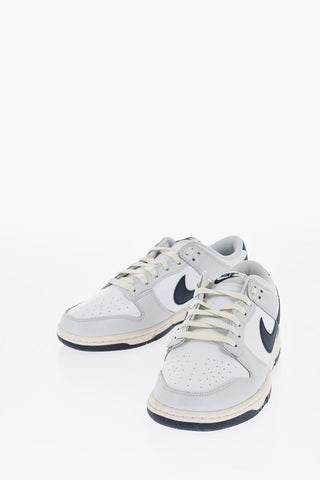 Tricolor Vegan Leather DUNK Low Sneakers In  With Contrast Logo