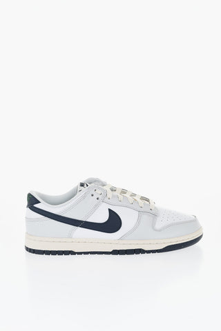 Tricolor Vegan Leather DUNK Low Sneakers In  With Contrast Logo