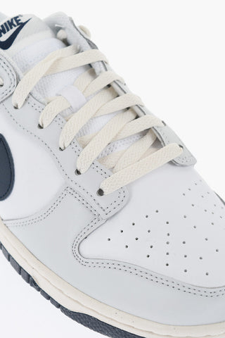 Tricolor Vegan Leather DUNK Low Sneakers In  With Contrast Logo