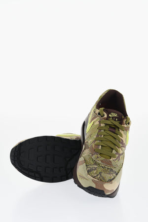 Camouflage Fabric Low Sneakers AIR MAX 1'86 OG with Embossed Logo