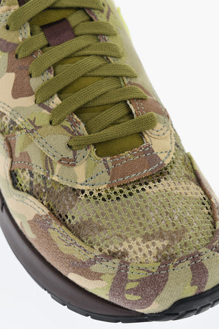 Sneakers Basse AIR MAX 1'86 OG In Tessuto Camouflage con Logo in Rilievo