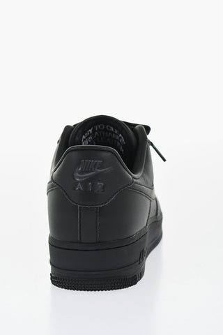 Solid Color Leather AIR FORCE 1'07 FRESH Low Top Sneakers