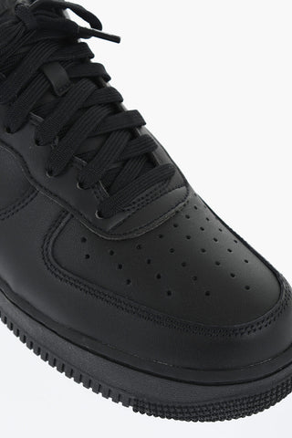 Solid Color Leather AIR FORCE 1'07 FRESH Low Top Sneakers
