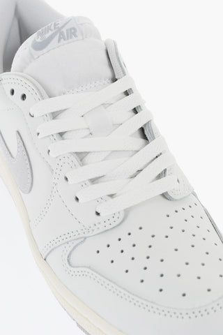 AIR JORDAN Sneakers Basse In Pelle a Tinta Unita