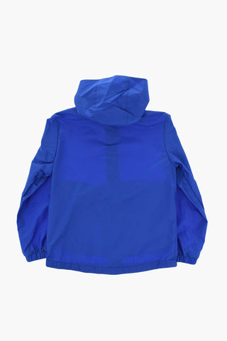 Giubbotto in Nylon Con Cappuccio Removibile
