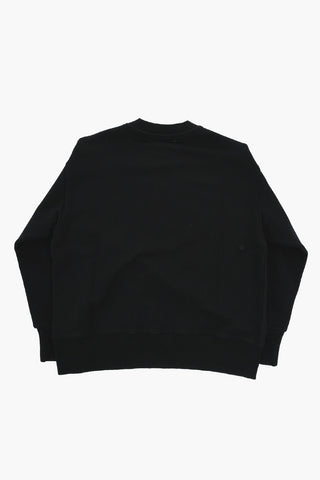 Printed Cotton Crew-neck Sweatshirt